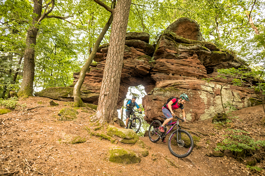 Radwandern im Felsenland