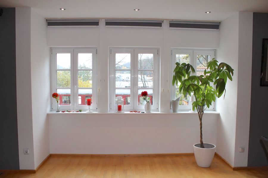 Ferienbahnhof Reichenbach im Dahner Felsenland – Ferienwohnung Bahnhöf’l - mit Dachterrasse
